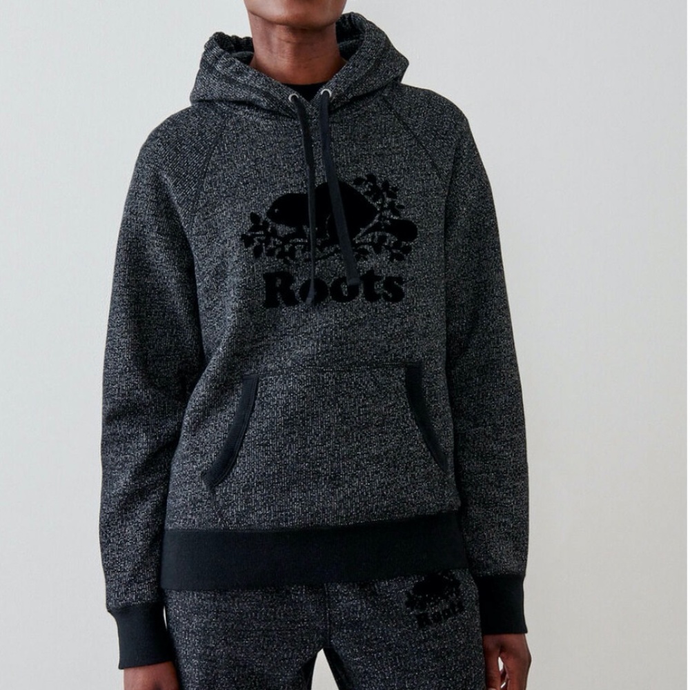 Roots Original Kanga Black Pepper Hoodie